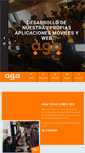 Mobile Screenshot of agasoluciones.com