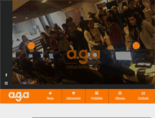 Tablet Screenshot of agasoluciones.com